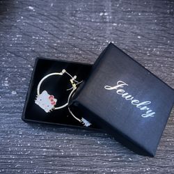 Hello Kitty Hoop Earrings 