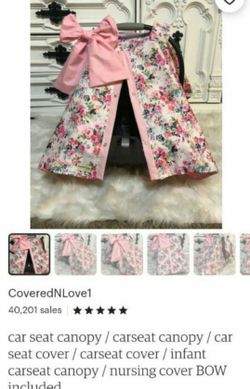 Boutique Carseat Cover
