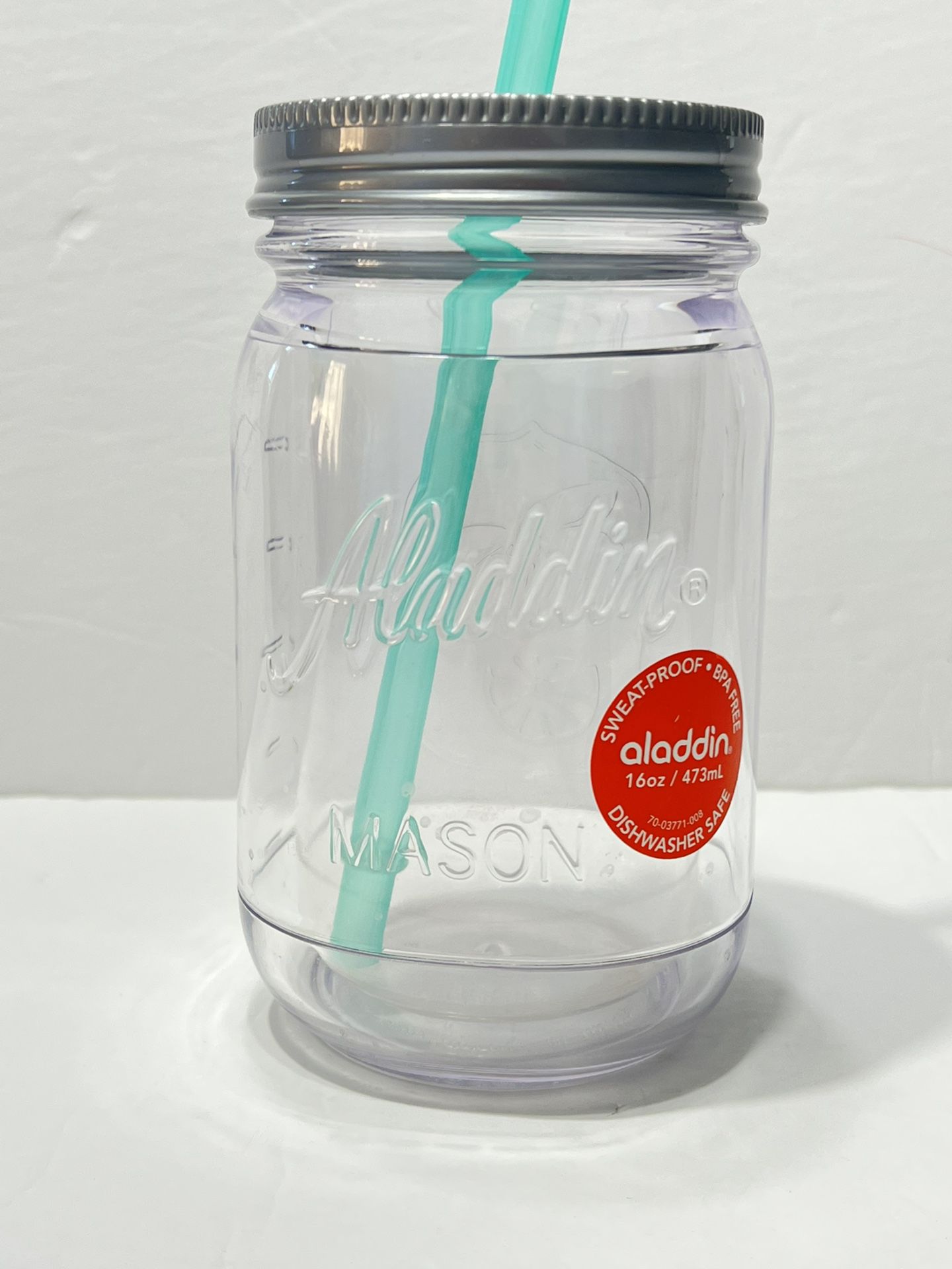 Aladdin Aqua Insulated Mason Jar Tumbler - Shop Glasses & Mugs at H-E-B