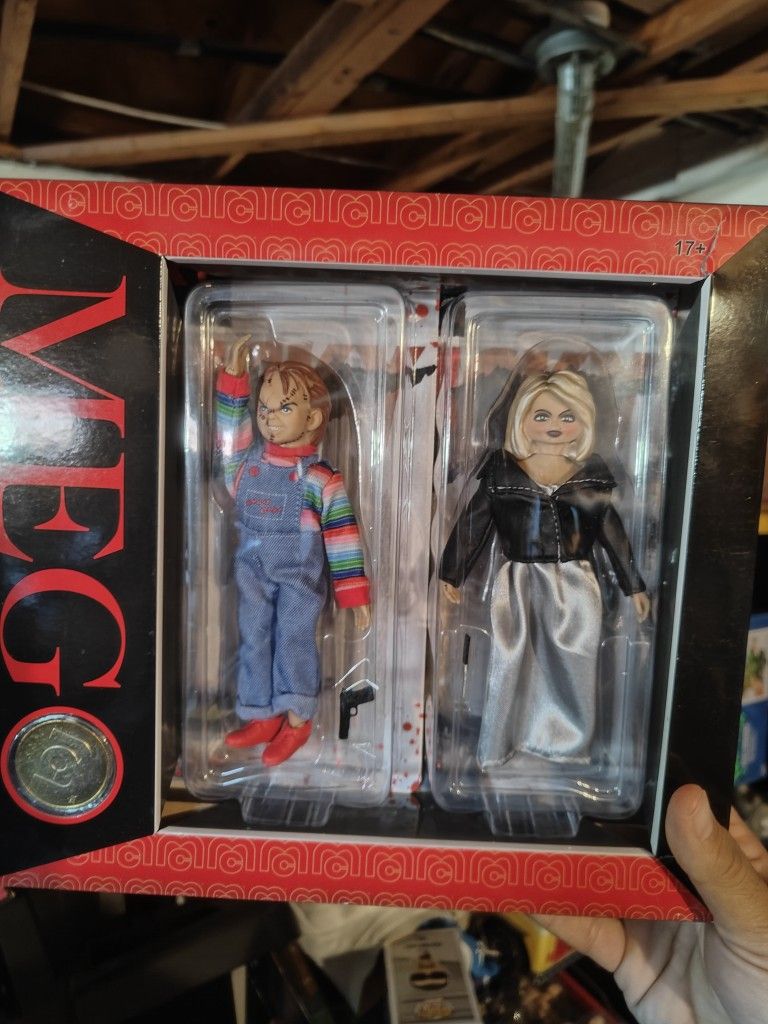 Mego Chucky and the Bride of Chucky 2-Pack