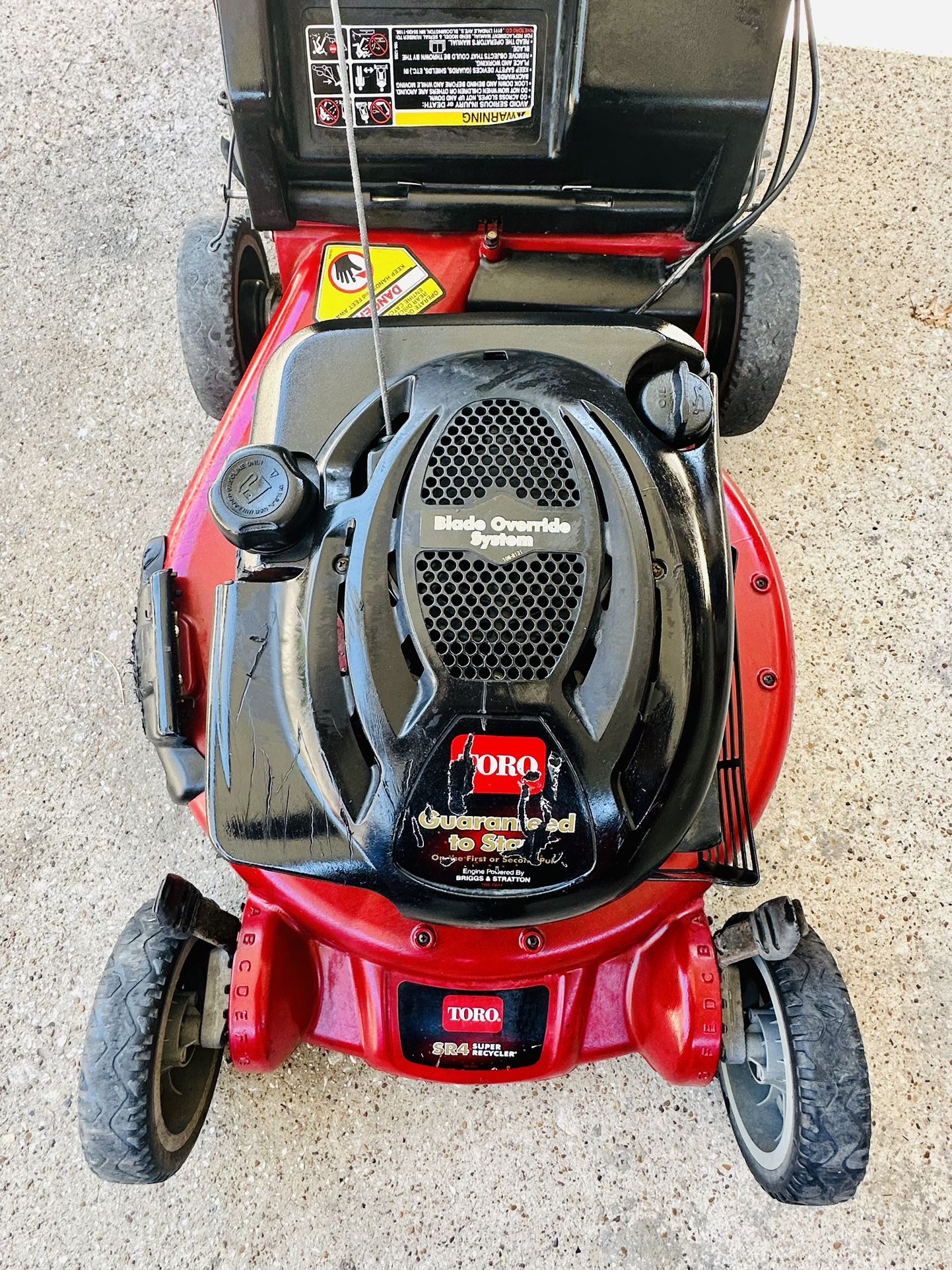 Toro Lawnmower Toro Model 20334 Toro 20334 Toro 22