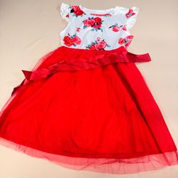 Girls Floral Party Dress – Size 10Y