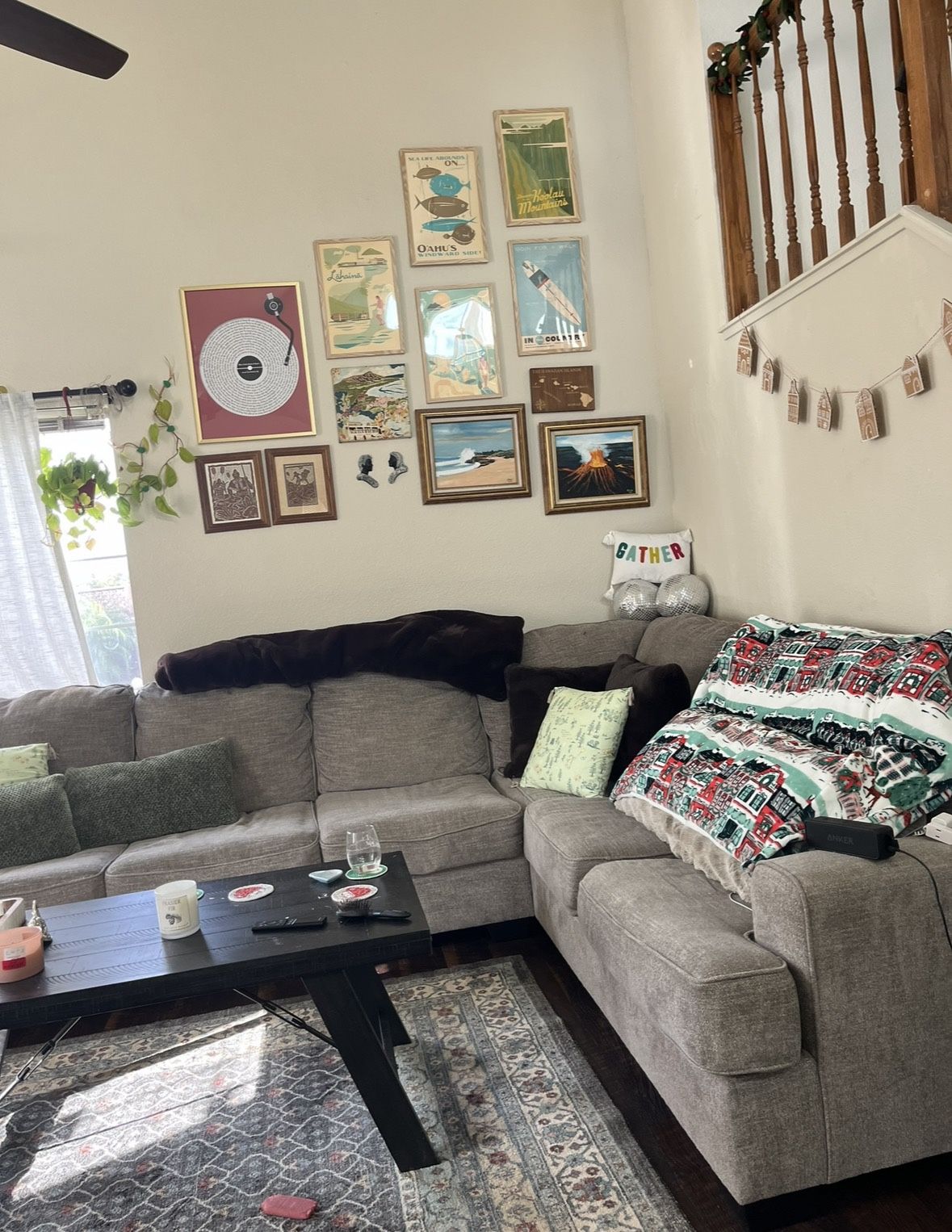 Gray Sofa Sectional