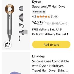 Dyson hair blow dryer