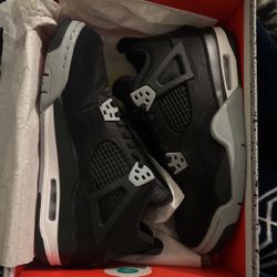 Jordan 4 Retro Black Canvas 6.5Y