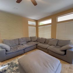 Grey Sectional Couch