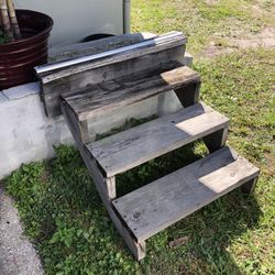 Mobile home steps