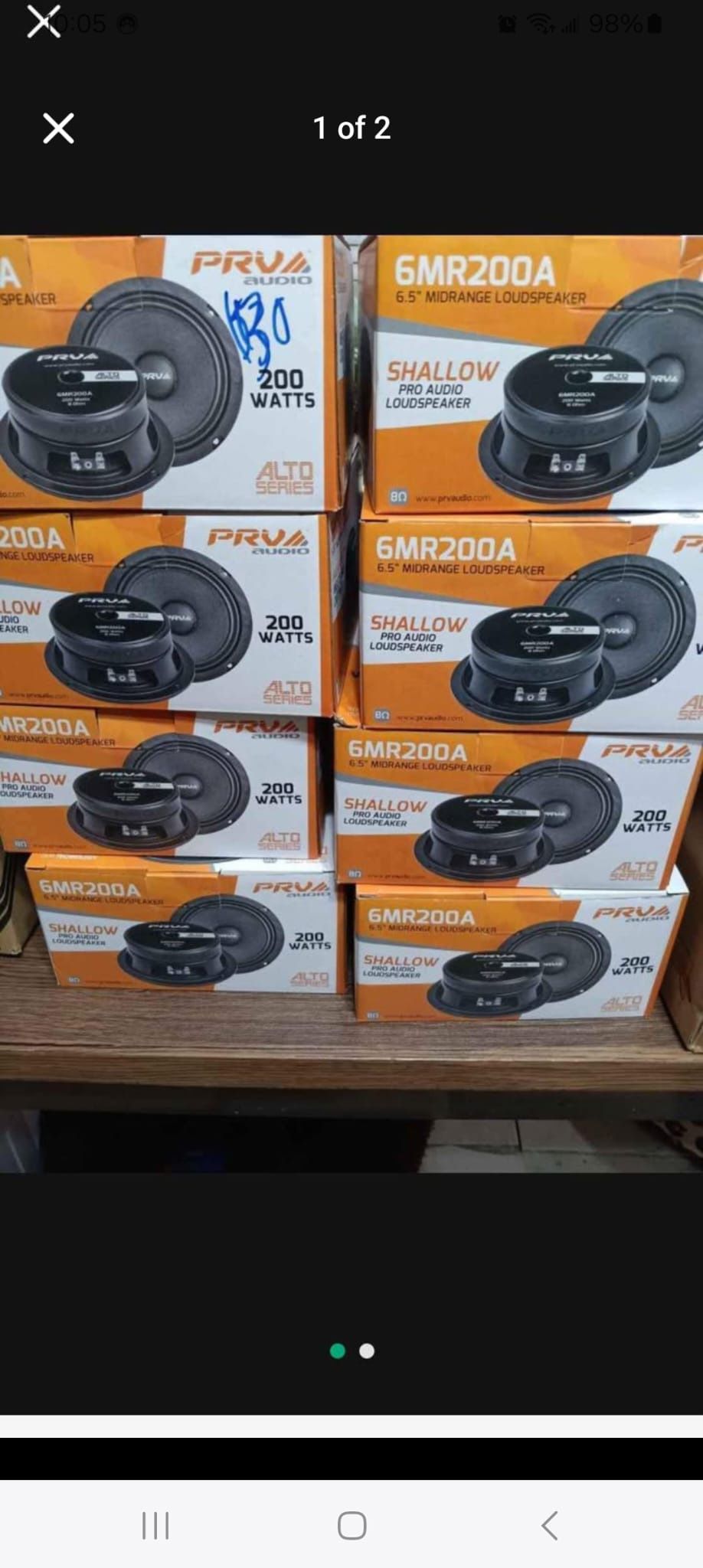 4 PRV Speakers (6 And A Half)