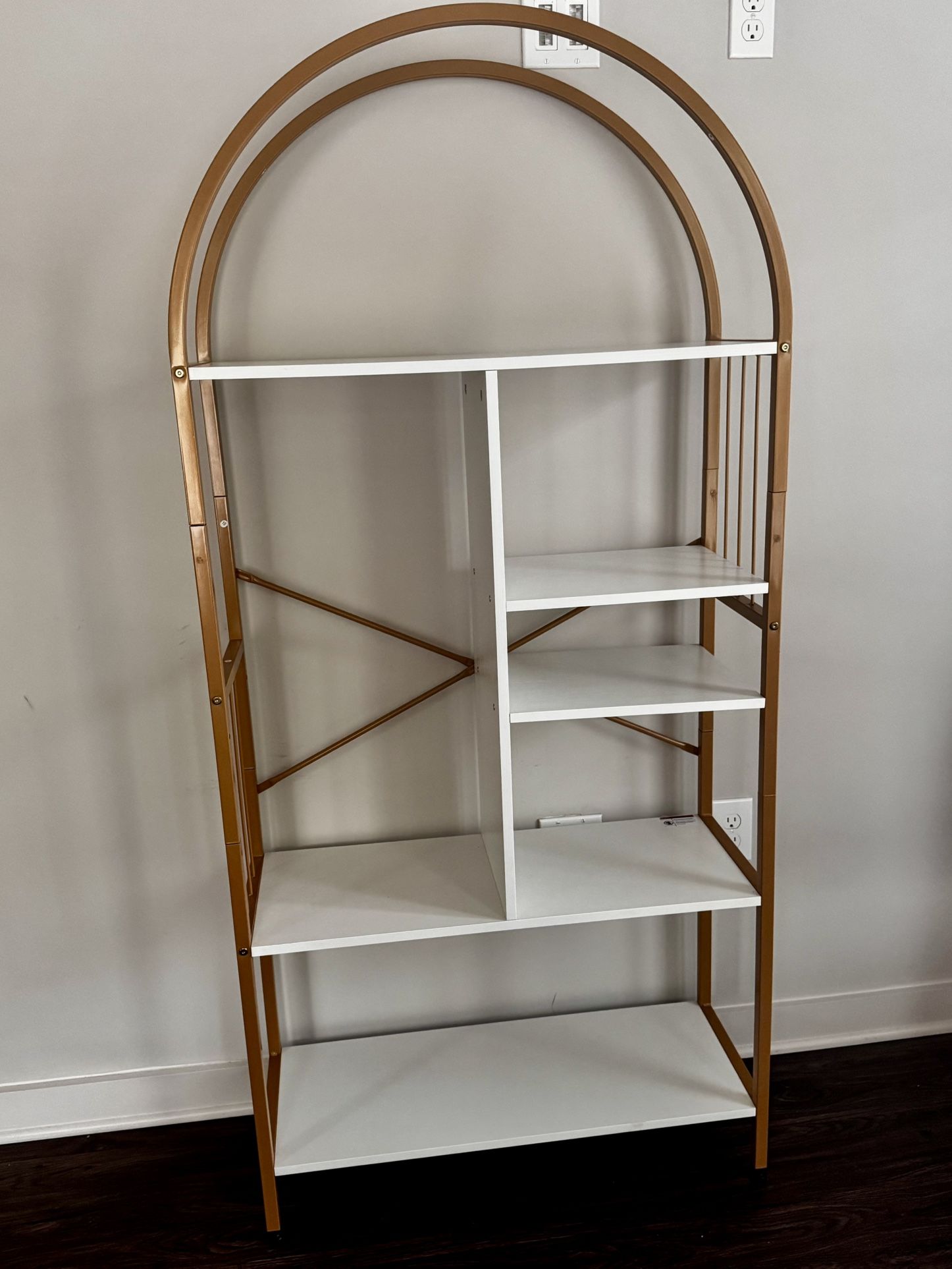 Boho Gold Bookshelf
