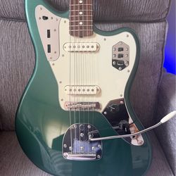 2022 Fender Traditional 60’s Jaguar Offset Guitar FSR Sherwood Green Near Mint MIJ Japan