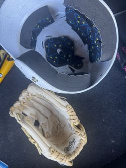 Rawlings Helmet And Glove