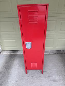 Red Storage Locker (New)