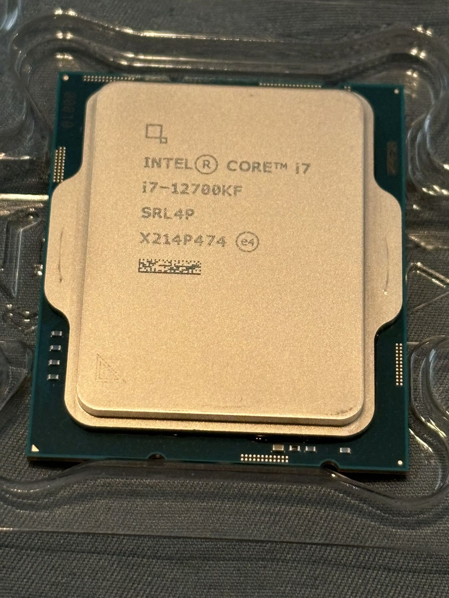 Intel Core i7 12700kf 12th Gen CPU *PRICE IS LOWEST*