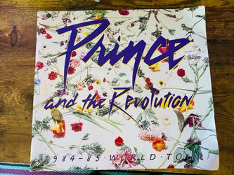 Prince and the Revolution 1984-85 World Tour Concert Program Book