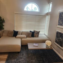 Modern Sofa and Coffee Table