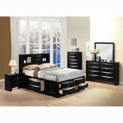 QUEEN STORAGE BOOKCASE BEDFRAME FINANCING AVAILABLE NO CREDIT NEEDED 