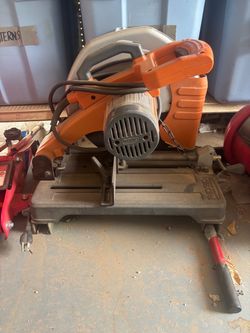 Ridgid 14” metal chop saw