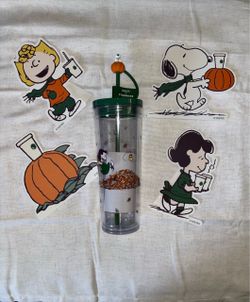 Snoopy collab 24oz cold cup