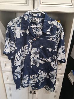 Vintage Hawaiian shirts size large Kensington and size xl lands end