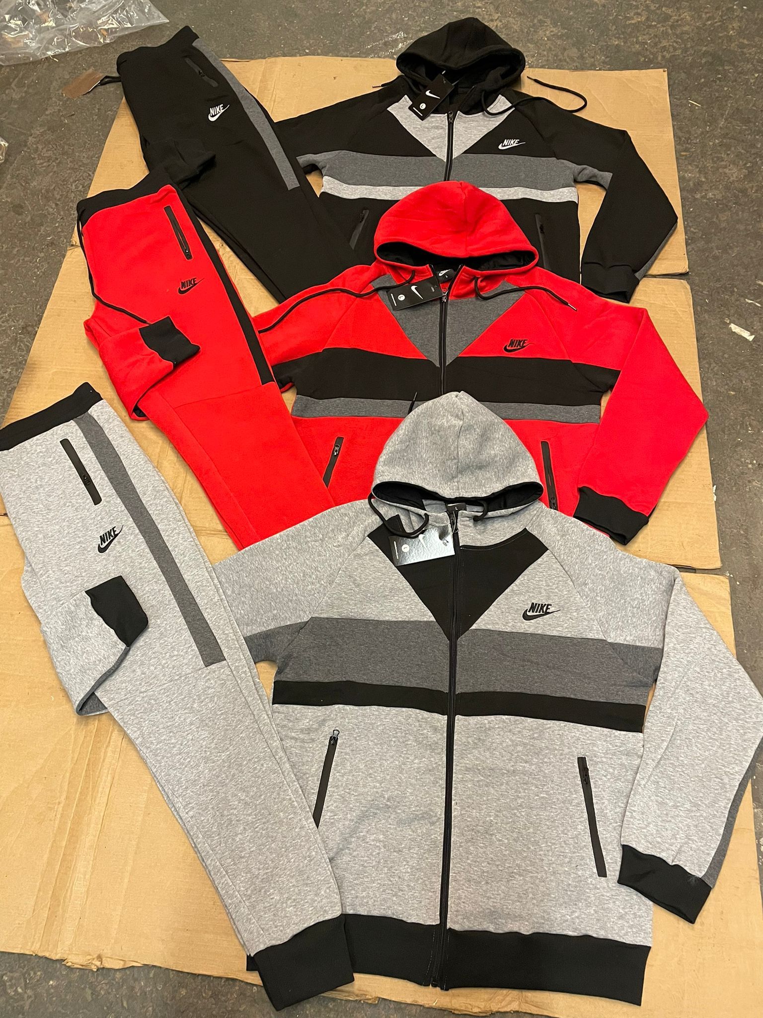 Medium Red An Large Nike Suits joggers !