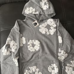 Denim Tears Grey And White Size Small