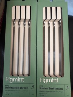 Grill Stainless Steel Skewers