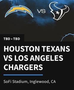 Los Angeles Chargers Vs Houston Texans