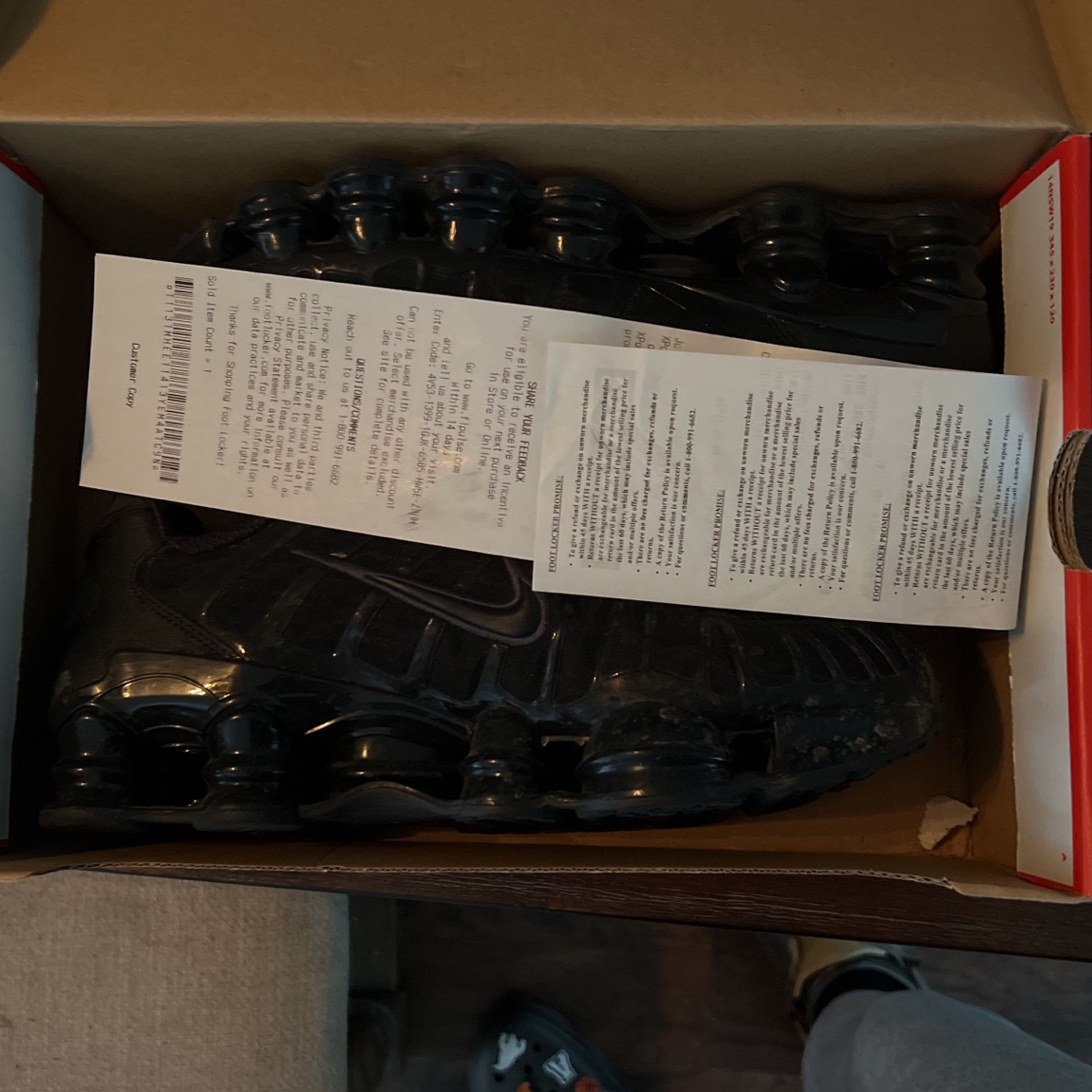 Nike Shox TL Black size