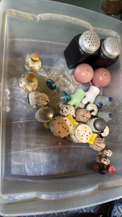 Collectible salt and pepper shakers