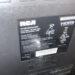 46” LCD LED RCA TV 