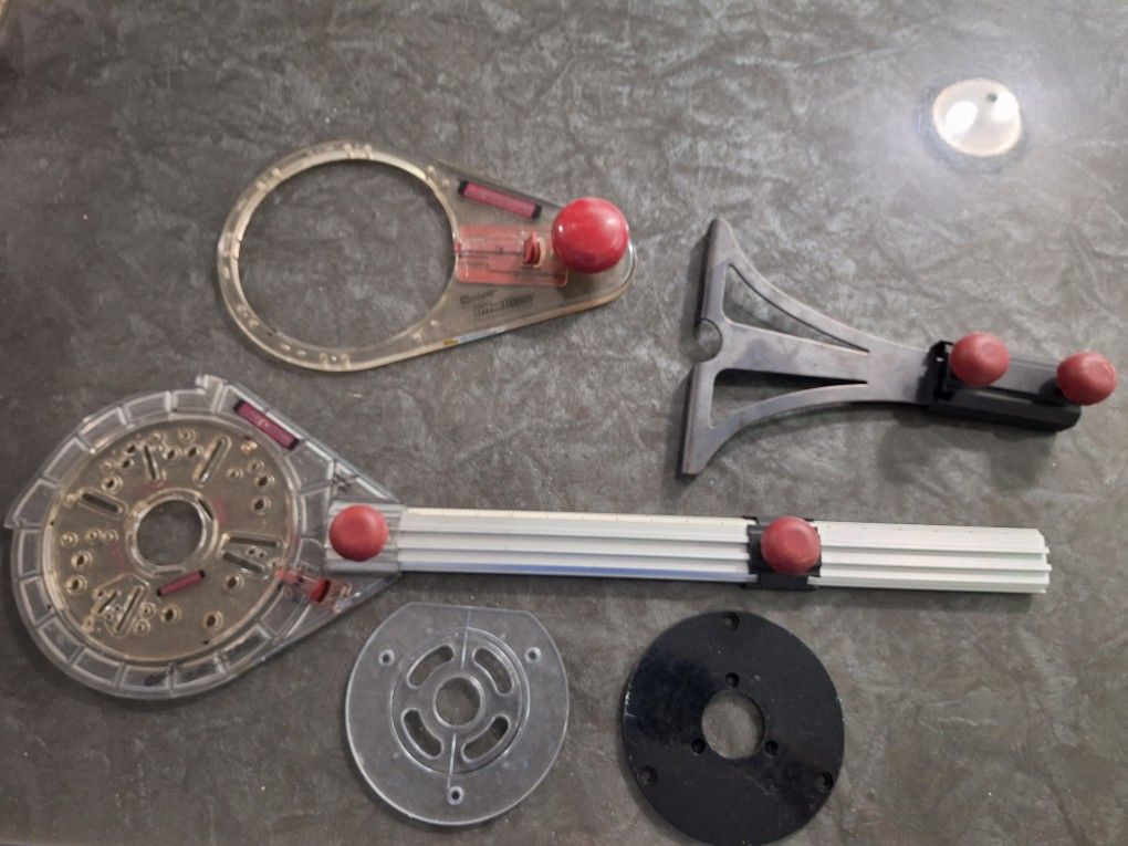 Milescraft Router Circle & Edge Guide Kit