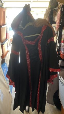 Womens witch halloween costume dress