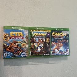 Xbox One Crash Bandicoot All Games