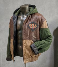 Rare UCLA Bruins Jacket, and AB Collection Leather Bomber Jacket - Both for on $190!