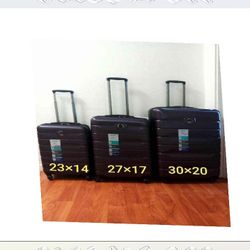 Expandable Luggage Set More Space When Needed that human
