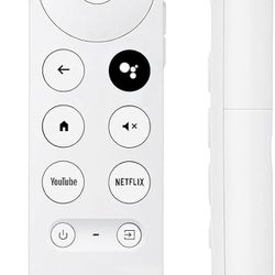 Replacement Voice Remote for Google Chromecast 4k Snow/HD TV, Remote Control for G9N9N, GA01409-US, GA01920-US, GA01919-US, GA01923-US, GA02463