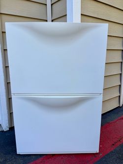 IKEA TRONES Shoe/storage cabinet, white, 20 1/2x7 1/8x15 3/8 "