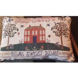 HOME SWEET HOME TAPESTRY PILLOW 