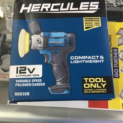 Hercules  Variable  Speed Polisher/ Sanders HD035B  