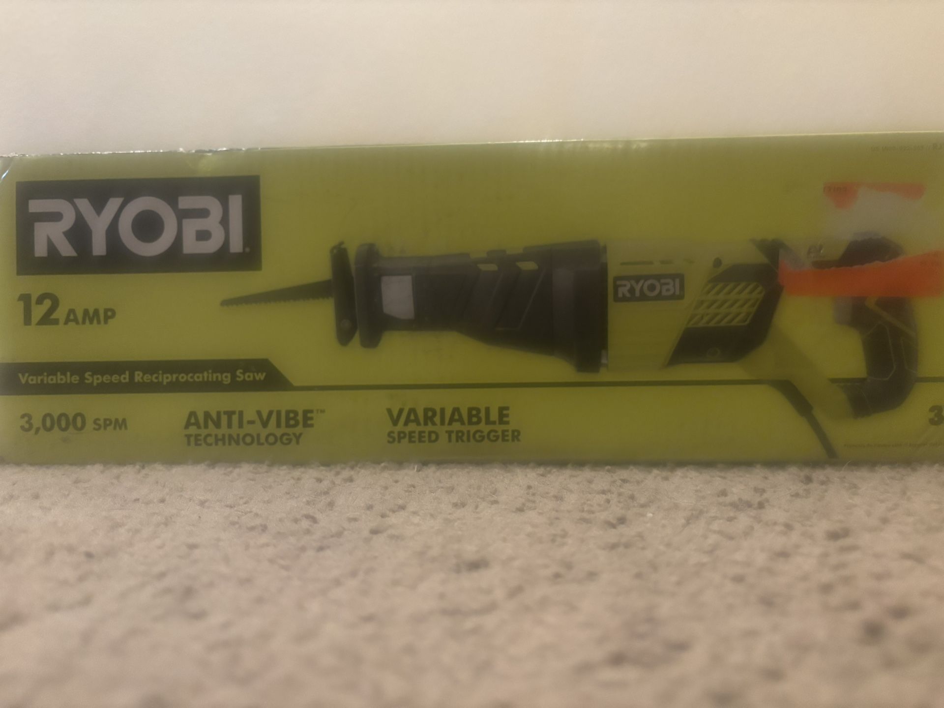 Variable Speed Reciprocating Saw