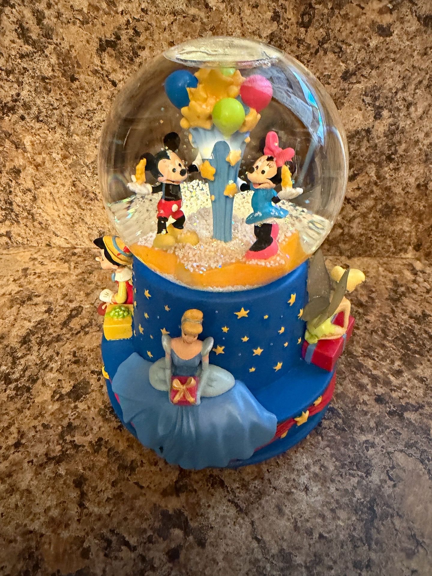 Disney snow globe