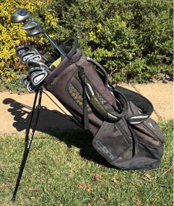 Women’s Lynx Black Cat golf set (Callaway Driver+5w+7w+4i-pw+sw+putter+stand bag)