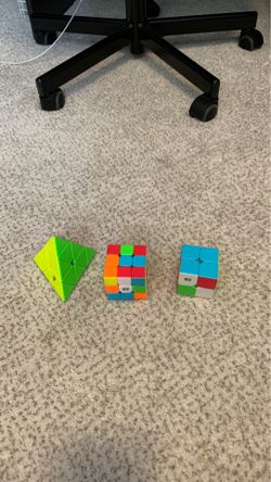 Speed Rubik’s cubes