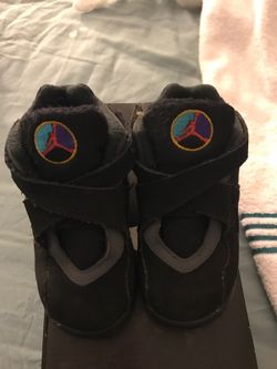 Jordan 8 retro Bugs Bunny size 7c Black