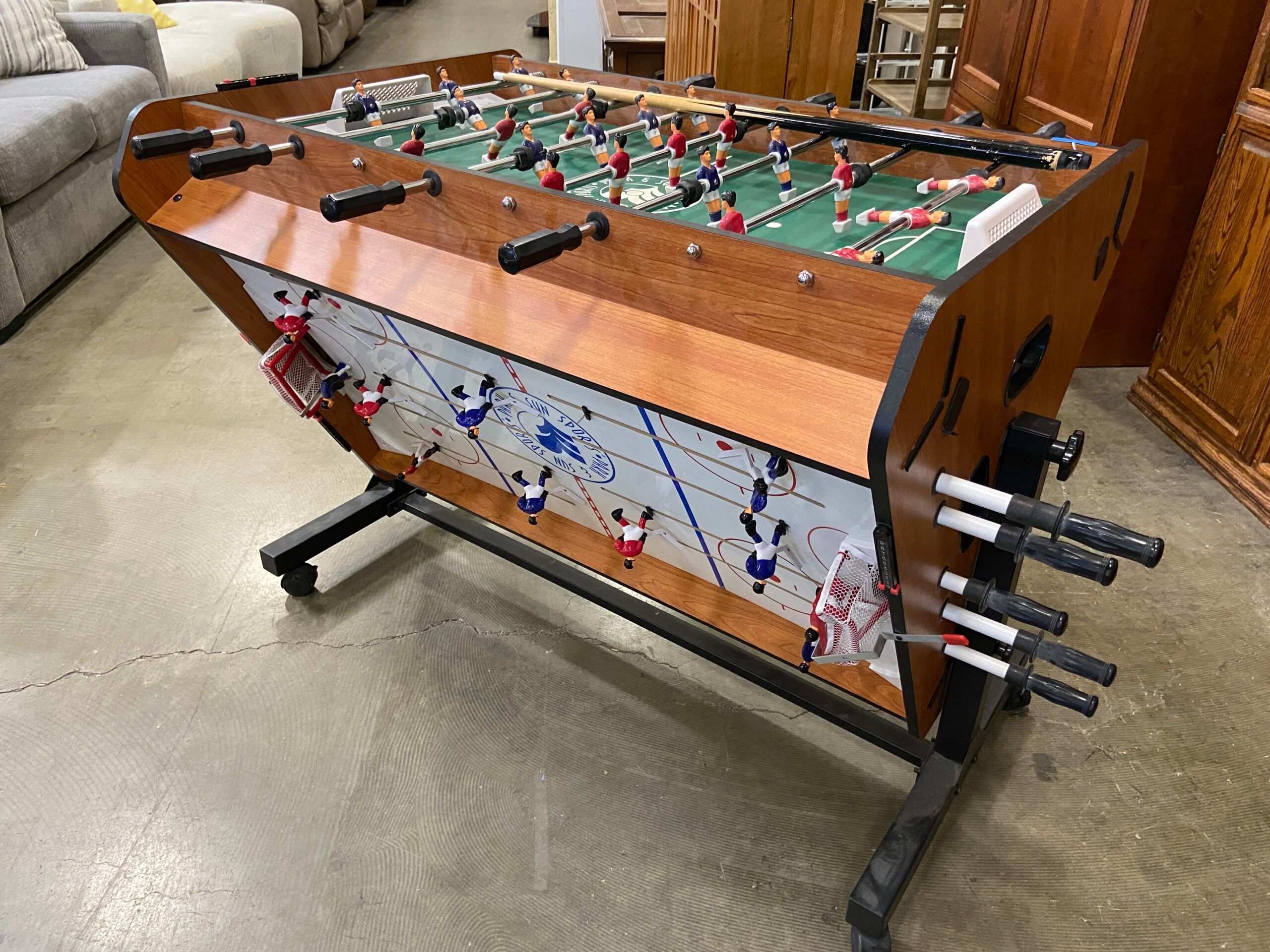 PARK & SUN SPORTS 3-in-1 Swivel Game Table