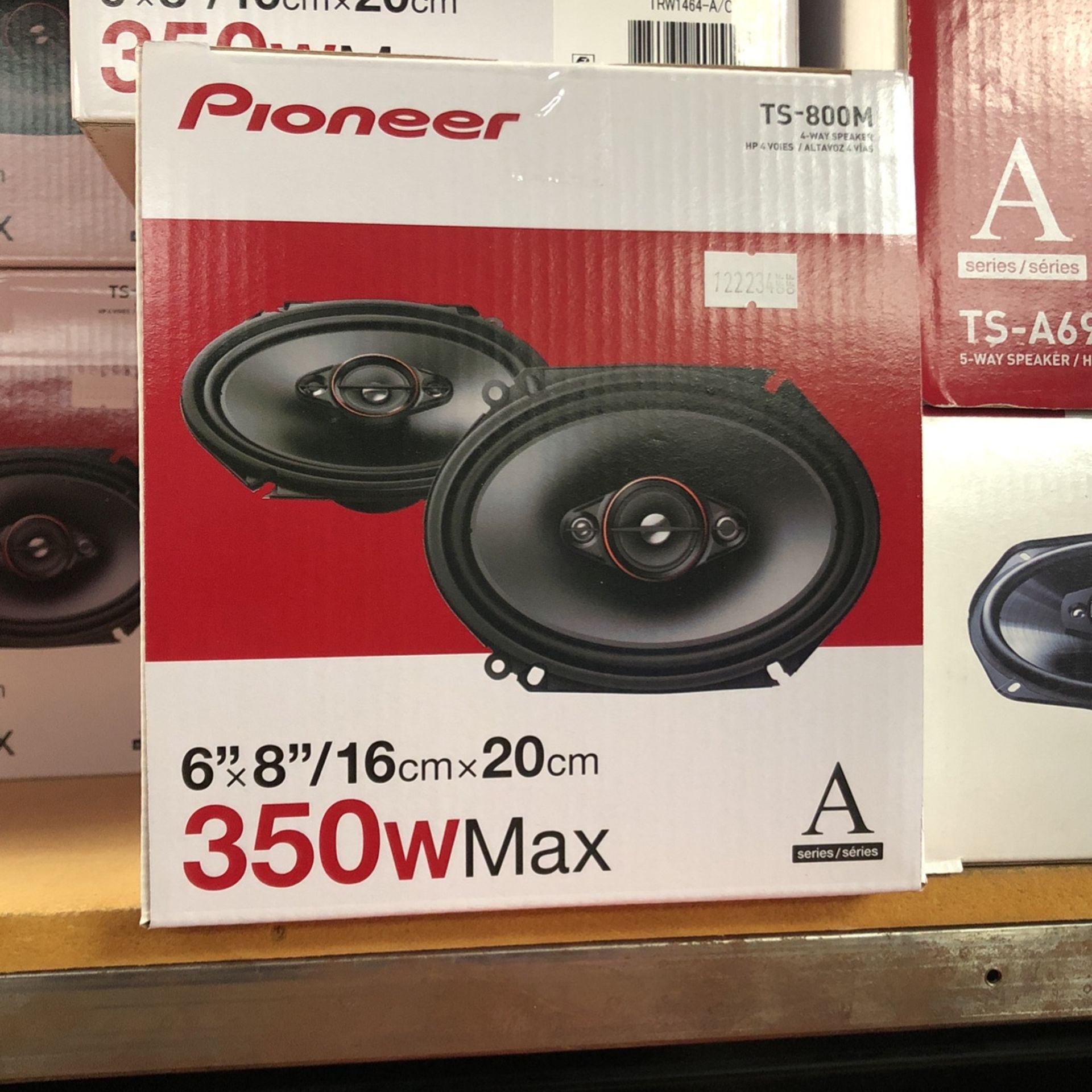 6x8 Inch Car Audio Pioneer Speakers