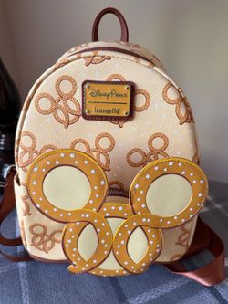 Disney Parks Loungefly Pretzel Mini Backpack
