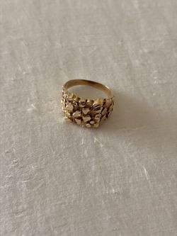 10k Gold Nugget Ring
