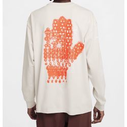 Nike ACG Geothermal Long Sleeve T-Shirt FZ6704-104 Beige Mens SZ S NWT