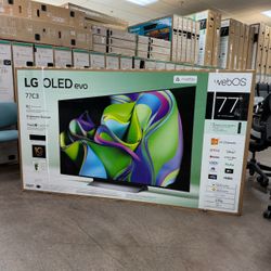 OLED LG 77 inch 4K UHD Smart TV with HDR with Store Warranty and Financing Available